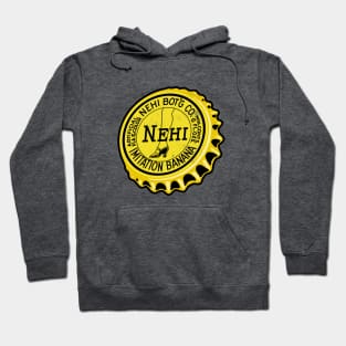 Vintage Nehi Imitation Banana Soda Bottlecap Hoodie